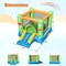 Monster Themed Inflatable Bounce House with Slide and 550W Blower